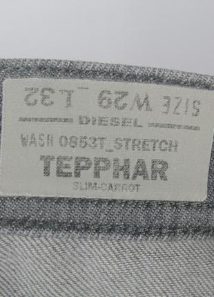 Стильные узкие джинсы diesel tepphar8 фото