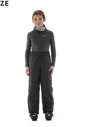 Теплые зимние горнолыжные штаны брюки decathlon wed'ze children's ski trousers ski-p pa 100 dark