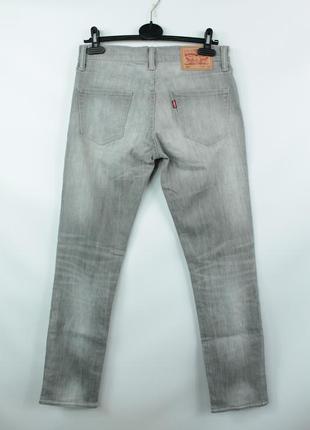 Зауженые джинсы levis 511 slim fit gray jeans