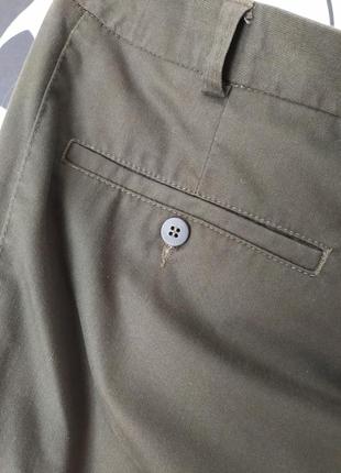 Демисезонные брюки,брюки большого размера marcel battiston,мужские брюки цвета хаки3 фото