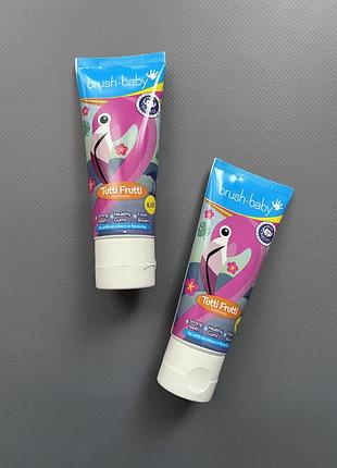 Детская зубная паста brush-baby 3-6 лет