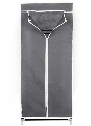 Универсальный складной тканевый шкаф для дома одежды и вещей 8865 90х45х160