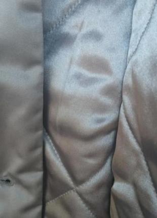 Пальто металік на синтепоні марки h&m. р. м. осінь-зима(не холод).4 фото