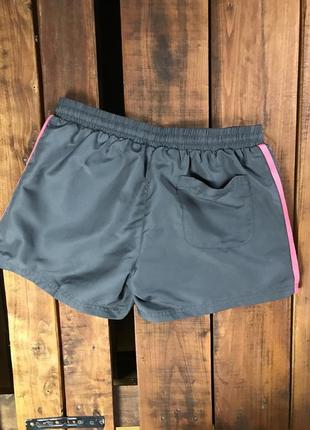 Женские короткие шорты lonsdale ( лонсдейл мрр идеал оригинал серо-розовые)2 фото