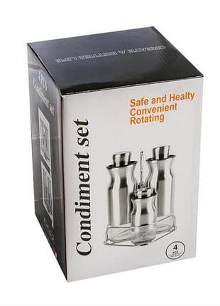 Набір для спецій нержавіюча сталь на подарунок