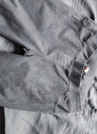 Жіночі штани лосіни леггинсы conte fantasy velvet 170-102 grey лосины штаны mango замшевые под замш zara серые теплые7 фото