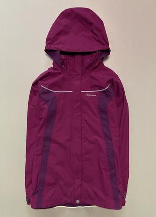 Мембранна непромокальна ветровка, куртка berghaus aq2, жіночий s або 13-15 років2 фото