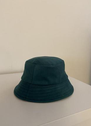 Панамка двостороння кепка шапка панама шкіряна3 фото