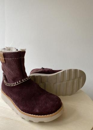 Сапоги детские clarks на меху, зимние сапоги, ботинки4 фото