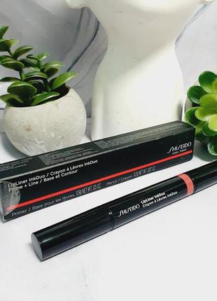 Оригінал олівець праймер для губ shiseido lip liner inkduo 08 true red оригинал карандаш бальзам для губ