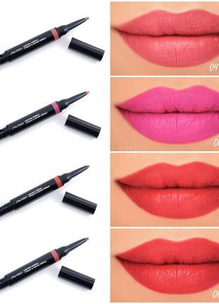 Оригінал олівець праймер для губ shiseido lip liner inkduo 08 true red оригинал карандаш бальзам для губ6 фото