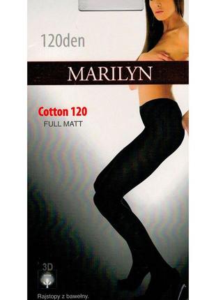 Колготки матові 120 den marilyn1 фото