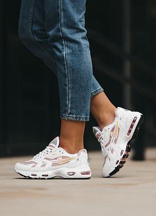 Жіночі кросівки nike air max 96 white red