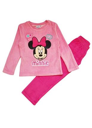 Піжама disney minnie 116см 6 років рожева