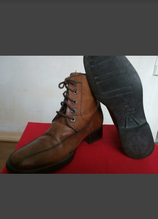Ботинки кожаные vera pelle3 фото