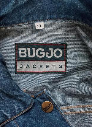 Джинсова куртка (джинсовка) bugjo jackets (italy)4 фото