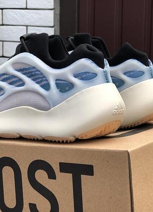 Adidas yeezy boost 700 сині з сірим 2