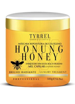 Tyrrel honung honey коллагеновый реконструктор для волос ботокс подложка1 фото