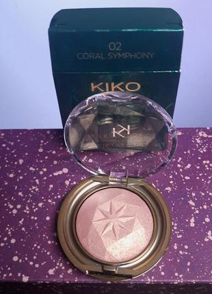 Тіні для повік kiko holiday jems для сухого та вологого використання