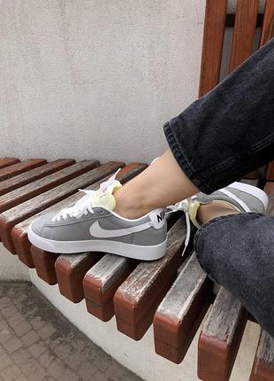 Чоловічі кросівки nike blazzer mid grey