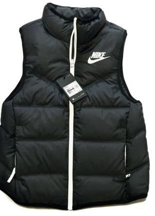 Жилетка nike w nsw wr dwn fill vest rev артикул: 939442-010 оригинал