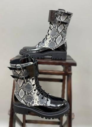 Новинка 2022! ботинки бизон натуральная кожа замш демисезон зима