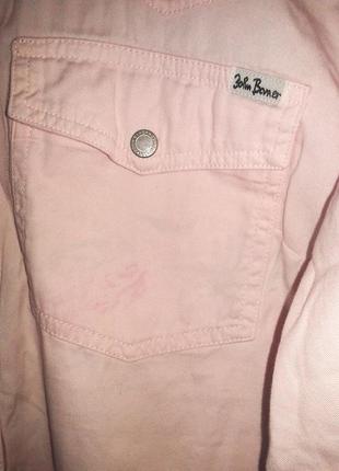 Классная брендовая рубашка, гладкий коттон,50-52разм.,john baner.4 фото