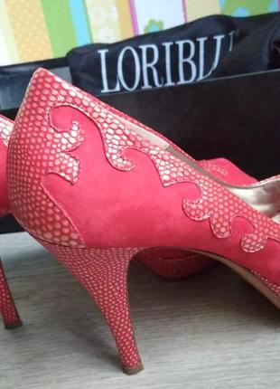 Італійські туфлі loriblu, оригінал шкіра, нубук3 фото