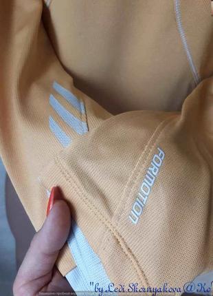 Фирменная adidas новая спортивная кофта/джемпер в нежном оранжевом цвете, размер м-ка7 фото