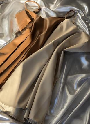 Топ продаж 🛍 сарафан из эко кожи (на замшевой подкладке) осень-зима платье сарафан7 фото