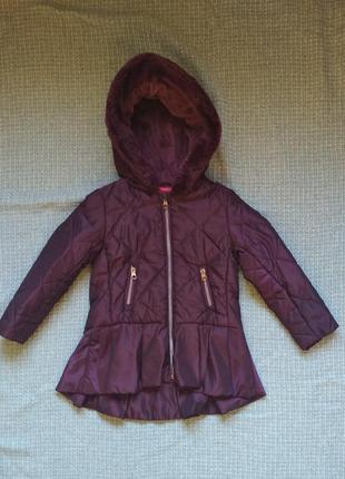 Демисезонное пальто для девочки 5-6 лет