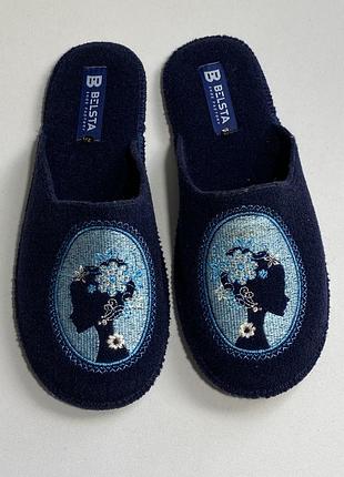Тапки домашние паркетки женские  belsta