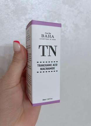 Сыворотка для выравнивания тона с транексамовой кислотой 5% cos de baha tn tranexamic acid niacinamide serum3 фото