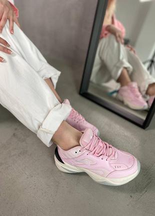Жіночі кросівки nike m2k tekno pink foam женские кроссовки2 фото