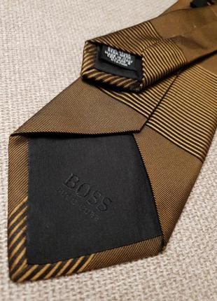 Брендовий галстук від boss,шовк ,італія3 фото