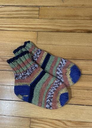 Носки вязаные