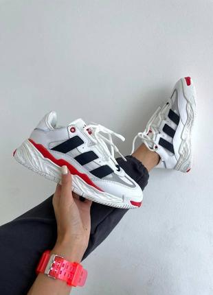 Женские белые унисекс кроссовки adidas жіночі білі унісекс кросівки adidas9 фото