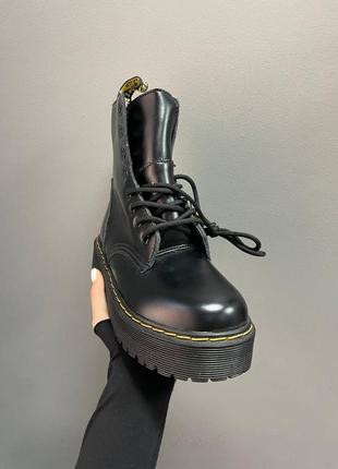 Женские теплые черные ботинки жіночі теплі чорні черевики2 фото