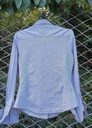 Сорочка жіноча під запонки karen millen 14 розмір рубашка блуза ділова5 фото