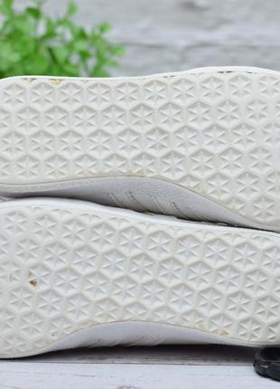 38 размер. белые кожаные кроссовки adidas gazelle. оригинал4 фото