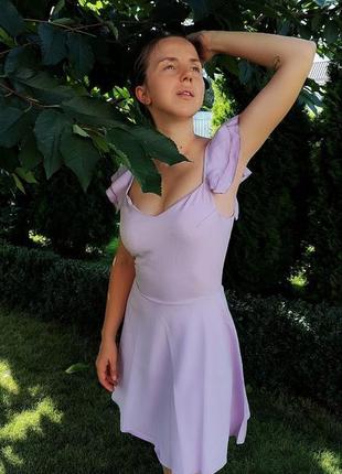 Жіноча сукня фіалка2 фото