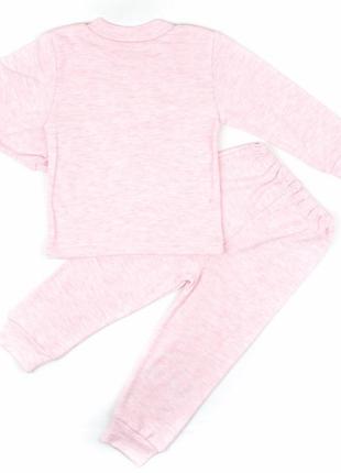 Качественная детская пижама для девочек, розовая пижама пони3 фото