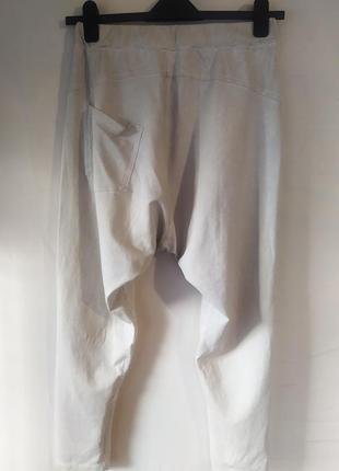 Свободные штаны / алладины лен+котон4 фото