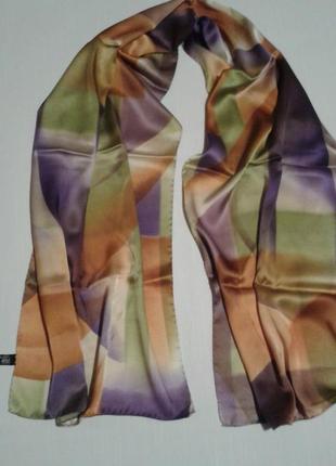 Шарф schoop шелковый шаль+ 300 шарфов платков на странице3 фото