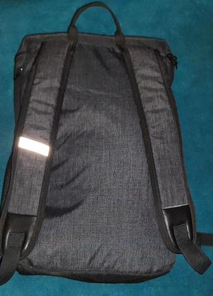Стильный серо-чёрный городской рюкзак puma. новый.2 фото