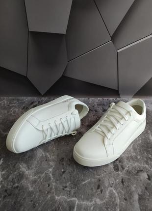 Кеды белые кельвин кляин
