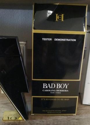 Carolina herrera bad boy 100ml тестер