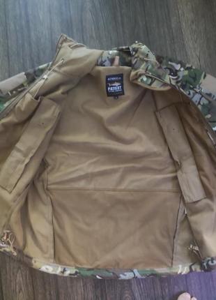 Тактична куртка soft shell patriot kombat tactical  великобританії multicam4 фото