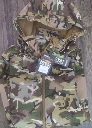 Тактична куртка soft shell patriot kombat tactical  великобританії multicam6 фото