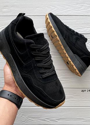 Стильні кросівки на осінь Slam suede 43 44 45 кроссовки